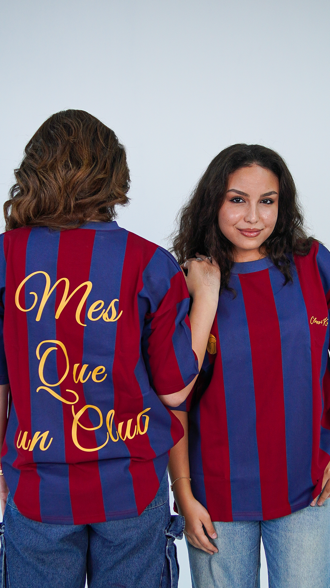 Classiko Barça Oversized Crewneck Unisex